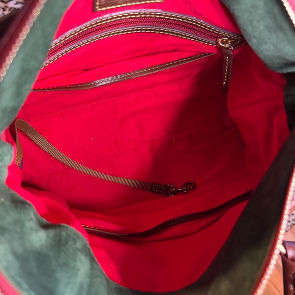 Dooney & Bourke Medium Florentine Satchel in Chestnut - Picture 8 of 10